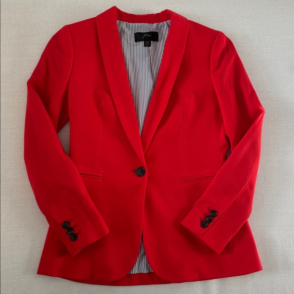 J.Crew Parke Blazer in Wool Flannel